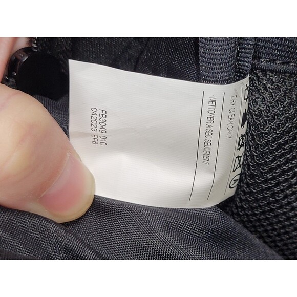 Nike Futura 365 Faux Fur Mini Backpack Black with White Swoosh Nike Purse Bag - Picture 6 of 12